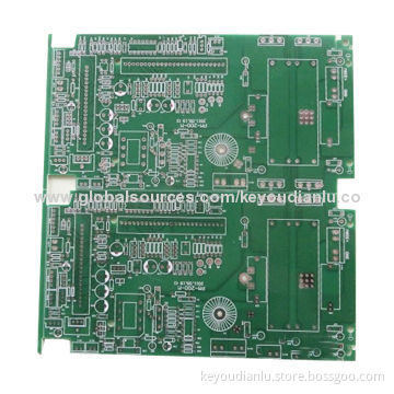 Lead-free HAL Finishing Double-sided PCB with 1oz Copper Thickness, 1.6mm Board Thickness